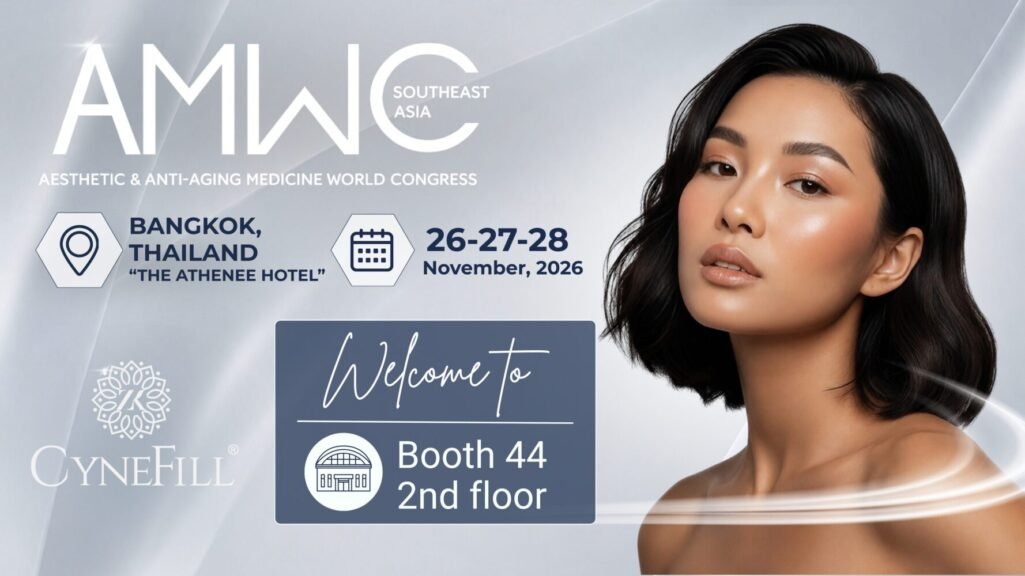 Join CYNEFILL® at the 17th i-SWAM World Congress 2026 ZK MediGroup | Experience CYNEFILL® at AMWC Southeast Asia 2026