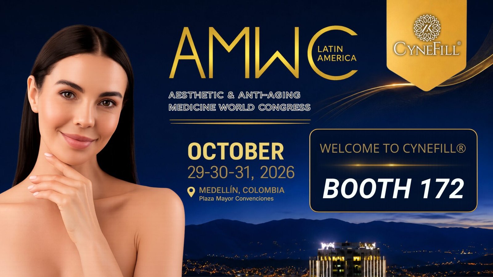 ZK MediGroup|Meet the CYNEFILL® Team at AMWC Latin America 2026
